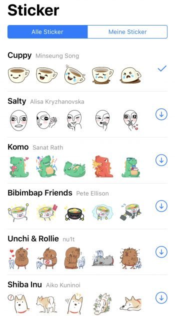 Use WhatsApp stickers on the iPhone - iPhone Wired
